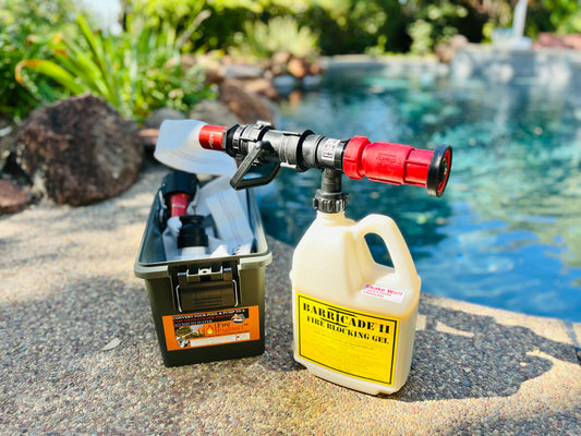 Barricade Fire Gel Concentrate & Scotty FireFighter Applicator Kit