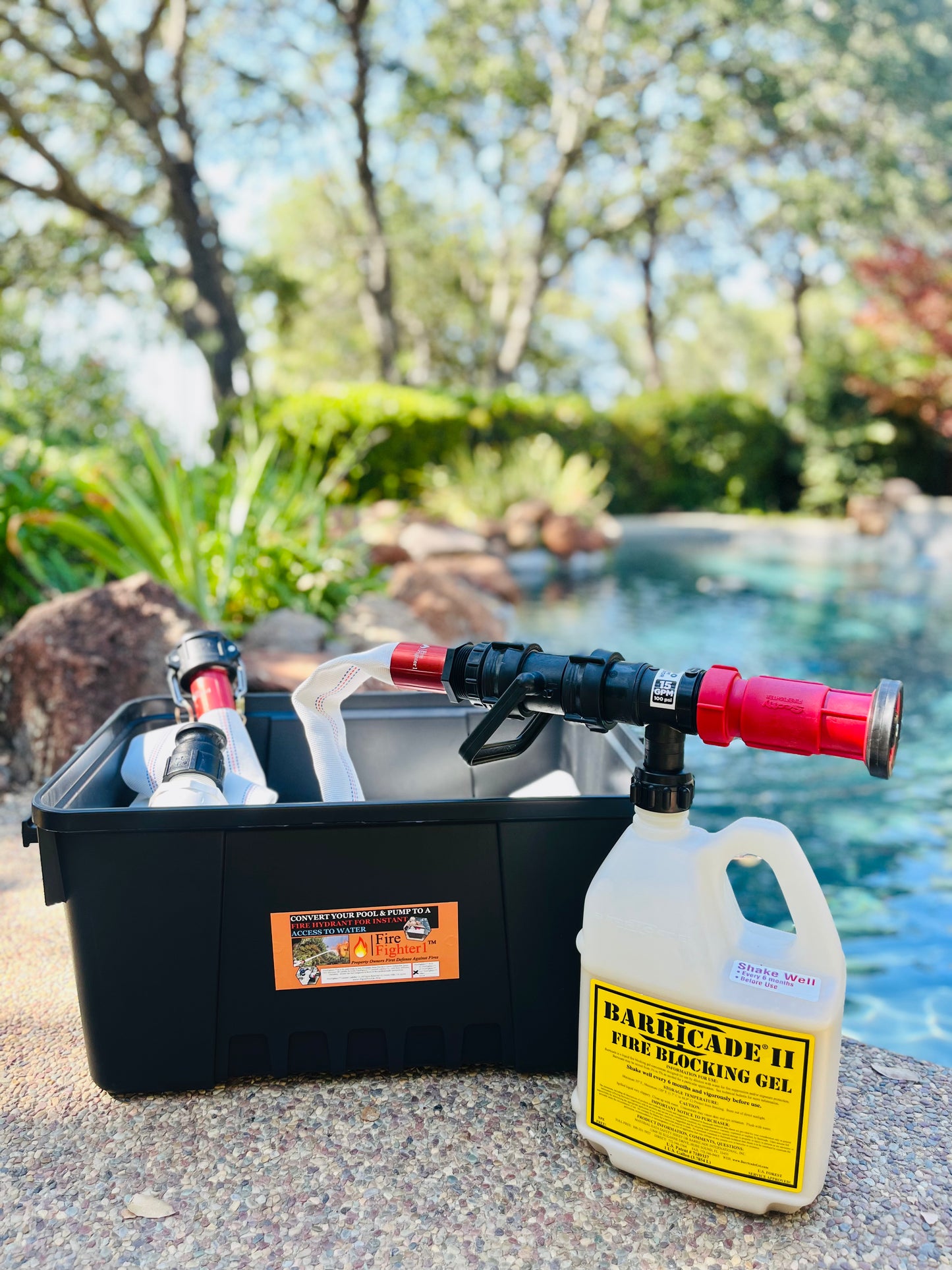 FireFIghter1 FIre Hose Connected to Fire Gel Upgrade Option