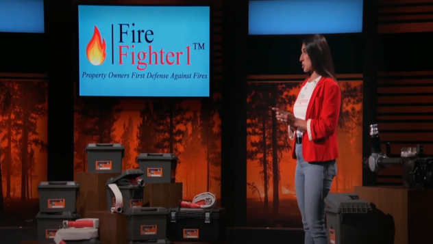 FireFighter1 Fire Hose for Pools on Shark Tank