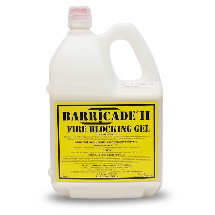 Barricade Fire Gel Upgrade w/ Scotty FireFighter Nozzle 1 Gallon