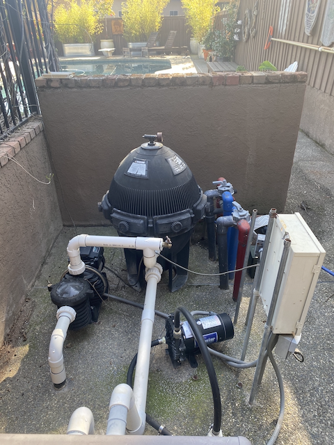 Pool Pump Before FireFighter1 Installation