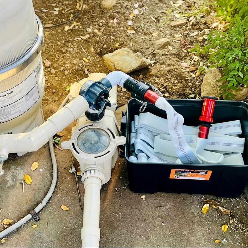 FireFighter1 Connected to 2.7HP Variable Speed Pool Pump