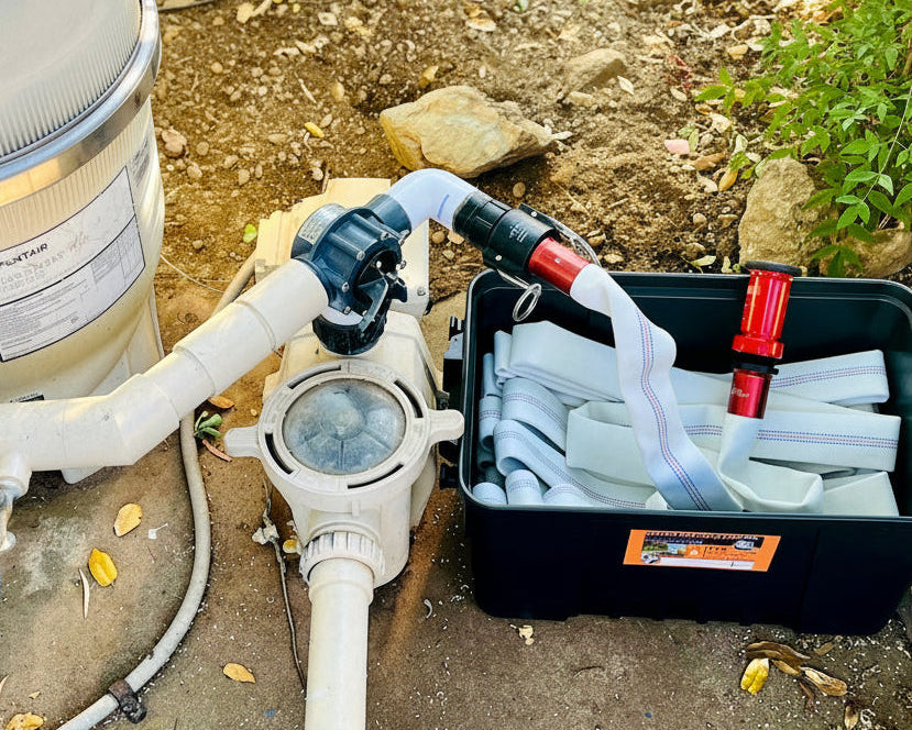 FireFighter1 Connected to 2.7HP Variable Speed Pool Pump