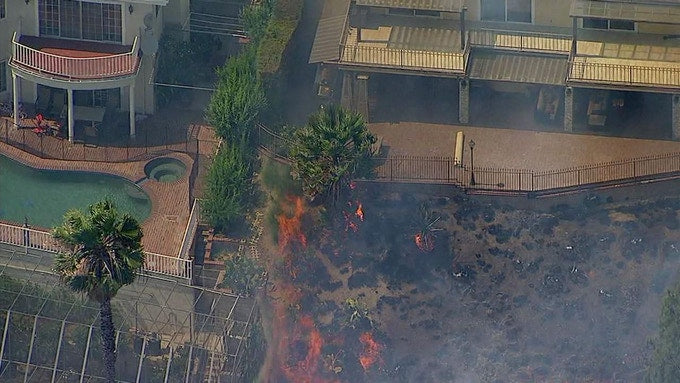 Fire in Ventura California